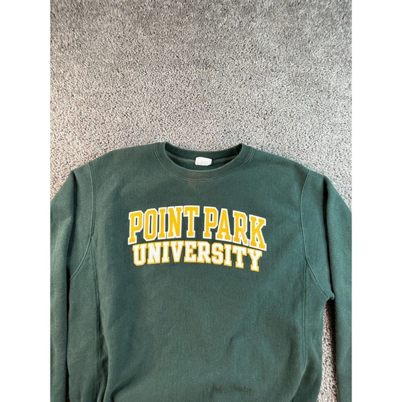 Champion Other - Champion Reverse Weave Sweatshirt Mens Medium Green Point Park University